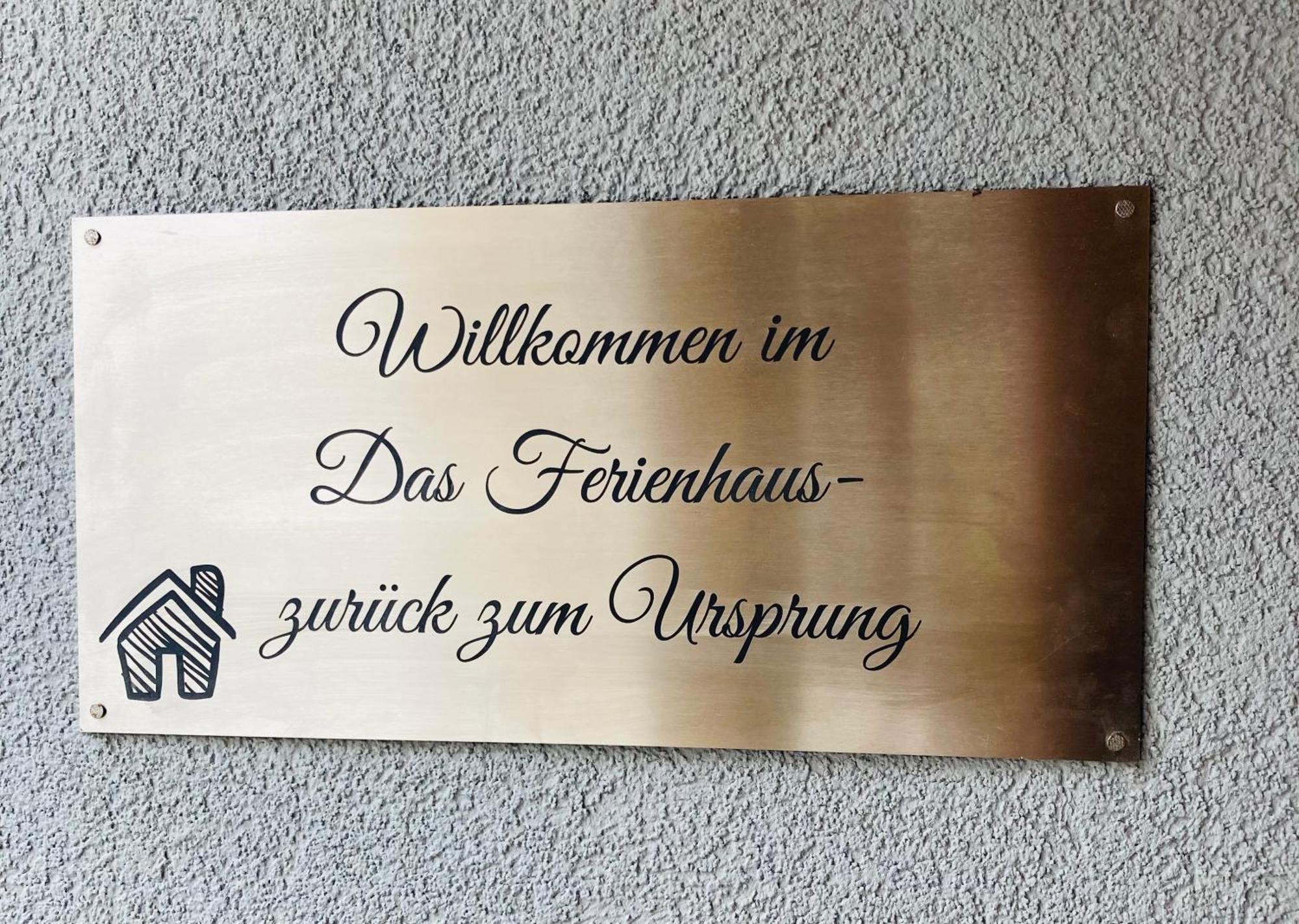 Das Ferienhaus-Zurueck Zum Ursprung 居辛 外观 照片